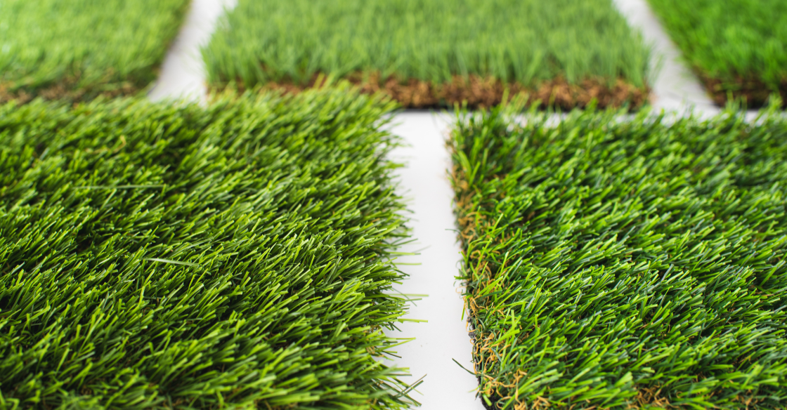 Artificial grass squares