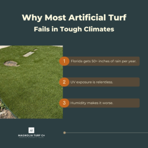 Infographic: Best Artificial Grass for Florida: What Actually Works in Tampa and Sarasota