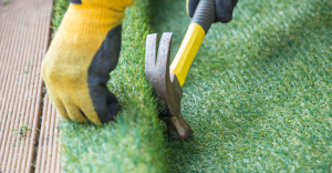 4 Necessary Steps to Install Artificial Lawn Grass Turf