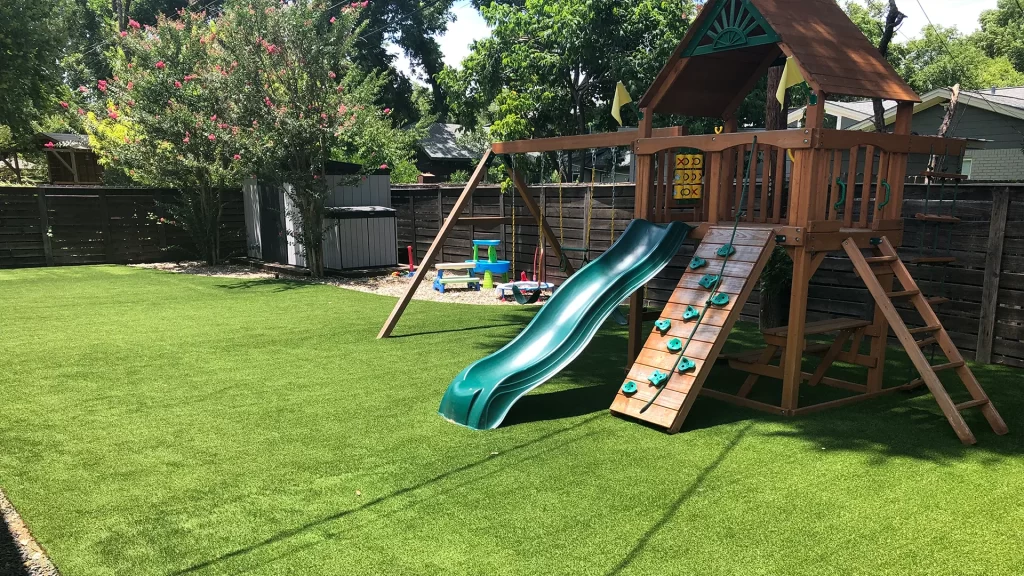 Artificial Grass Playground in Dallas