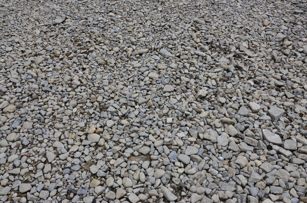 Crushed stone for artificial grass sub-base