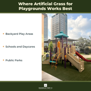 Infographic: Artificial Grass for Playgrounds: Why It Outperforms Natural Grass