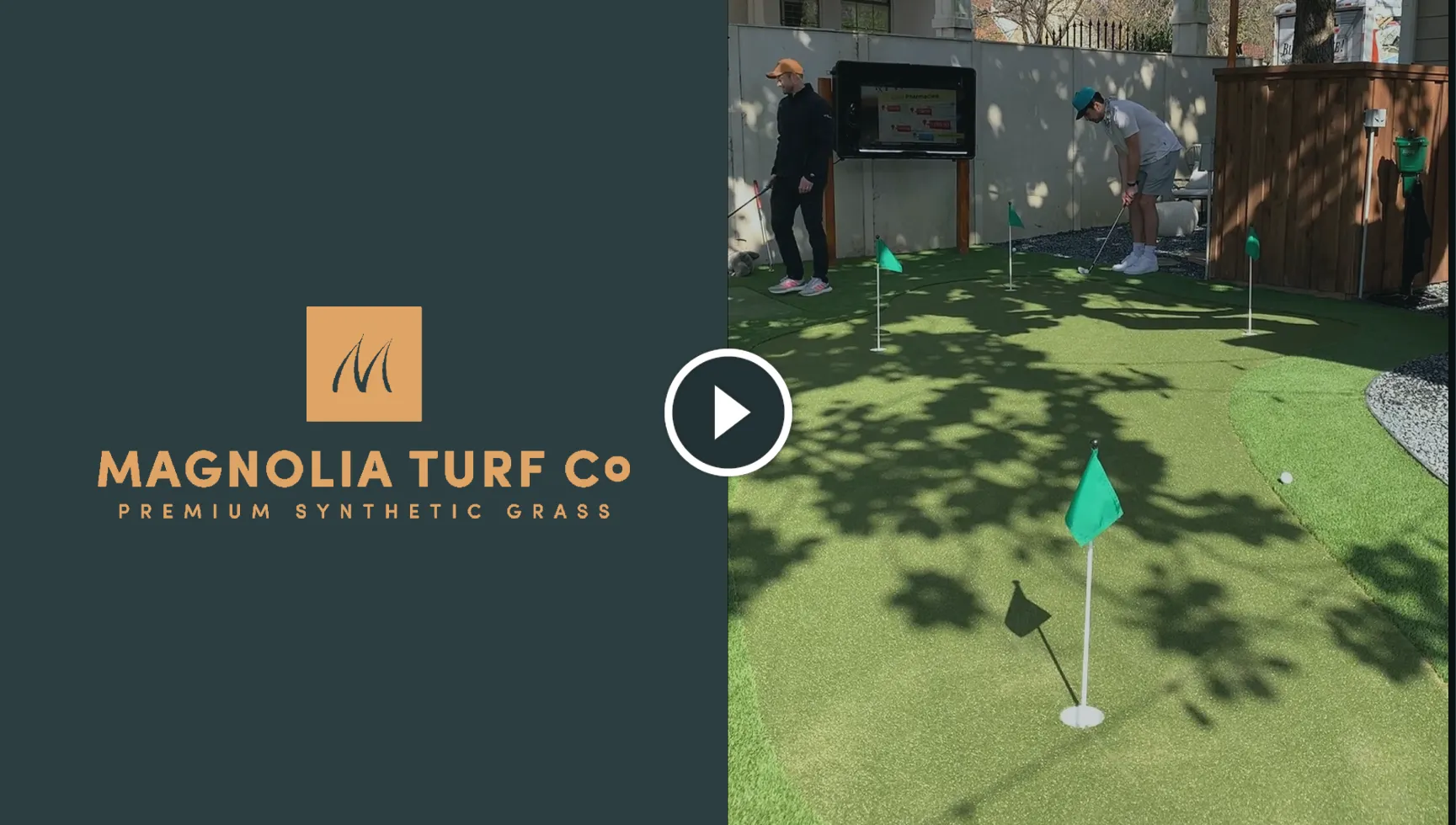 David Walkthrough Dallas Putting Green & Golf Simulator