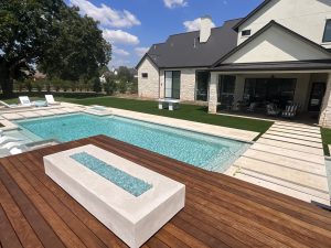 Houston Backyard Transformation with Artificial Grass & Style