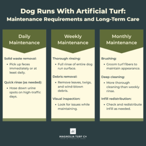 Infographic: Dog Runs With Artificial Turf: Complete Planning and Installation Guide