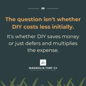Quote: Complete Guide to Artificial Turf Installation: Professional Standards, DIY Methods, and Cost Breakdown