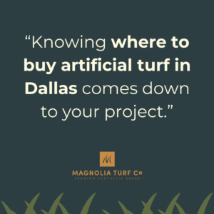 Quote: Where to Buy Artificial Turf in Dallas: An Experienced Installer’s Guide