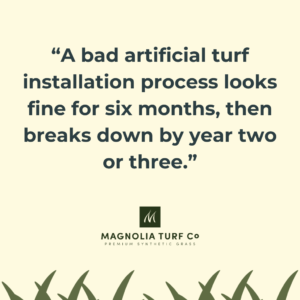 Quote: Artificial Turf Installation Process: A Step-by-Step Guide