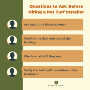Infographic: The Best Artificial Turf for Dogs: What Makes Our Pet Turf Different